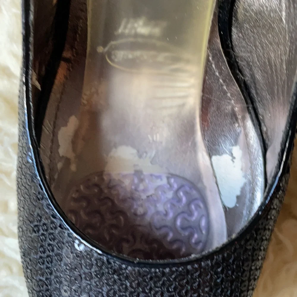 Y2K Sexy Sequin High Heels Steve Madden Sz 10
